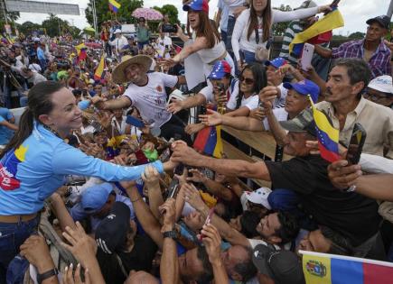 Movilización en Venezuela: Defensa de la victoria electoral