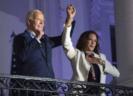 Apoyo de Joe Biden impulsa recaudación récord para Kamala Harris