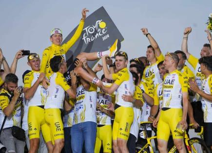Tadej Pogacar conquista el Tour de Francia en Niza