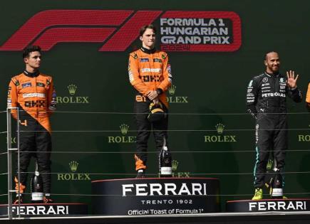 Triunfo de Oscar Piastri y McLaren en el Gran Premio de Hungría
