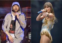 Álbum de Eminem, debutó en el número 1 en la lista Billboard 200, desbancando a Taylor Swift