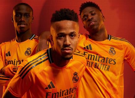 Real Madrid usará el naranja en su segundo uniforme