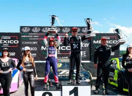 Regina Sirvent: Primera mujer piloto en el podio NASCAR Challenge
