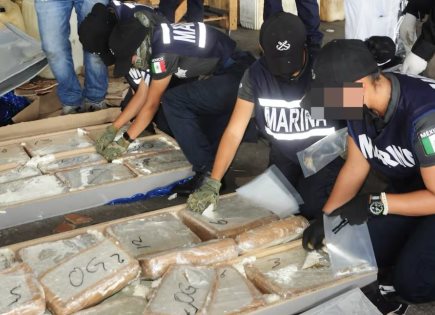 Semar asegura más de seis toneladas de marihuana en el puerto de Veracruz