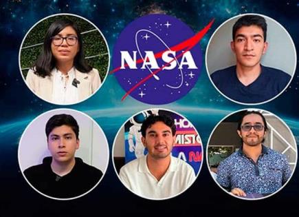 Cinco jóvenes mexicanos realizarán estancias en la NASA en 2024