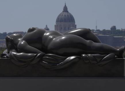 Exposición de esculturas de Botero en las calles de Roma