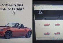 Joven intenta comprar un Mazda a 520 pesos y se hace viral