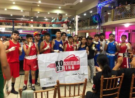 Triunfos del Koasicha Boxing Team en Ciudad Mante