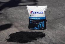 Cemex presenta asfalto en frío: La solución rápida para reparar baches