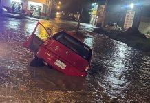 Inundaciones en Matehuala por lluvias