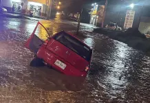 Inundaciones en Matehuala por lluvias