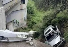 Aparatosa volcadura cerca de Mexquitic; hay un lesionado