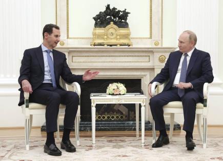 Reunión entre Putin y Assad en Rusia