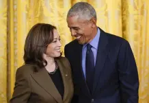 Apoyo de los Obama a Kamala Harris en su carrera presidencial