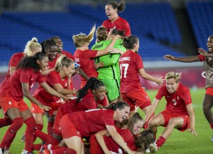 Escándalo con dron en selección de fútbol femenino de Canadá