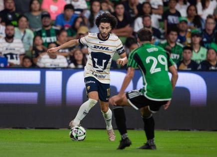 Pumas cae 2-3 ante Austin FC en su debut en la Leagues Cup