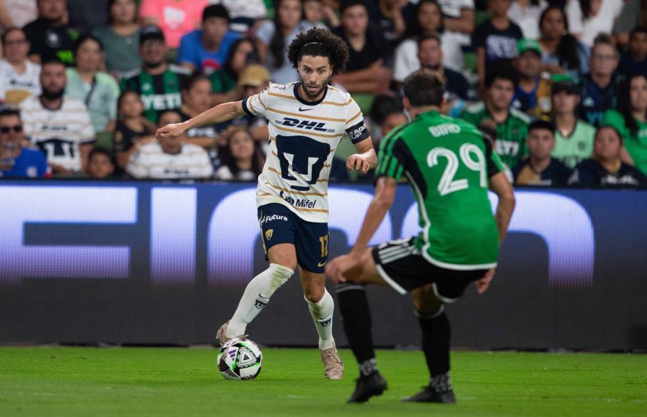 Pumas cae 2-3 ante Austin FC en su debut en la Leagues Cup