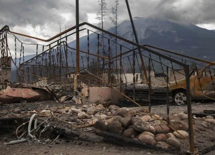 Incendio Forestal en Canadá: Impacto en Parque Nacional Jasper