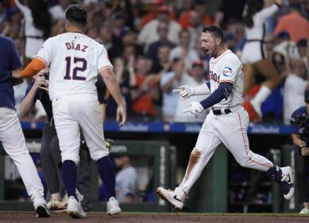 Jonrón de Bregman decide un emocionante juego de béisbol entre Astros y Dodgers