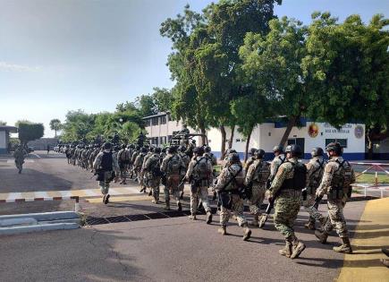 Despliegue militar en Culiacán para reforzar seguridad