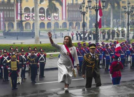 Informe y protestas en el Día de la Independencia en Perú