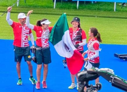 México logra medalla de bronce en Tiro con Arco en París 2024