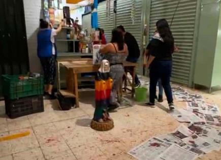 Yerbero es asesinado en el mercado República