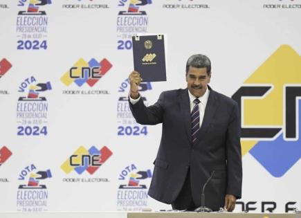 Consejo Nacional Electoral proclama a Maduro ganador de elecciones en Venezuela