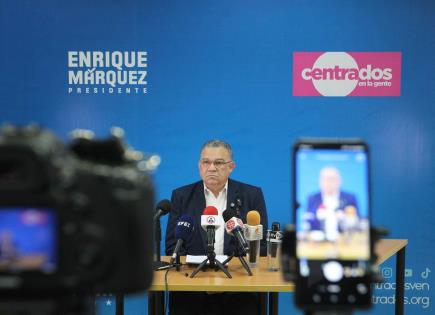 Declaraciones de Enrique Márquez tras elecciones en Caracas