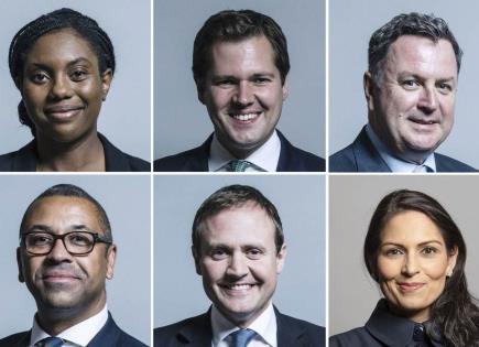 Elecciones y candidatos para liderar el Partido Conservador en Reino Unido