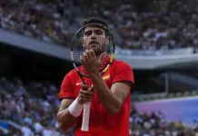 Emocionante jornada de tenis en los Juegos Ol&iacute;mpicos de Par&iacute;s