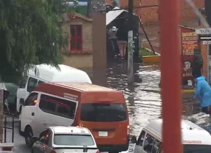 Fuertes Lluvias Causan Inundaciones en el Valle de México