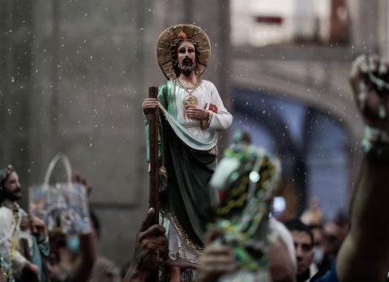La reliquia de San Judas Tadeo en Álvaro Obregón