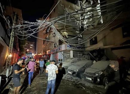 Israel responde con ataque a Hezbollah en Beirut