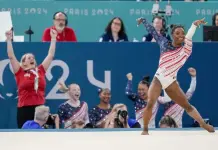 Simone Biles y EEUU triunfan en la gimnasia ol&iacute;mpica