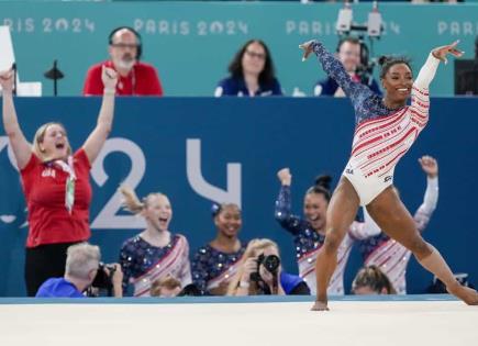Simone Biles y EEUU triunfan en la gimnasia olímpica