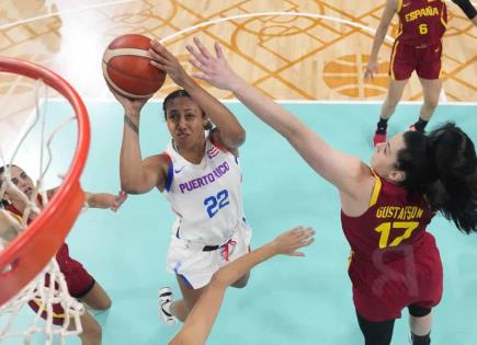 España vence a Puerto Rico en un emocionante partido de baloncesto femenino
