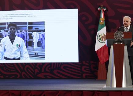 López Obrador felicita a Prisca Awiti por su logro en París 2024