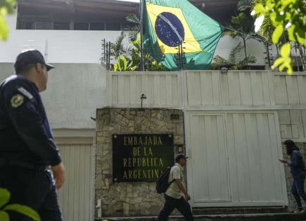 Acuerdo entre Brasil y Argentina por custodia de embajada en Caracas