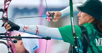 Alejandra Valencia brilla con doble oro en tiro con arco JCC