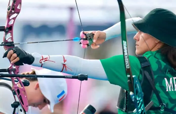Alejandra Valencia brilla con doble oro en tiro con arco JCC
