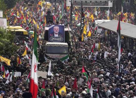 Funeral en Teherán: líder de Hamás asesinado