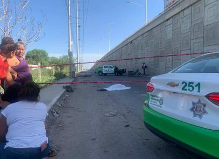 Hombre muere atropellado por vehículo en fuga