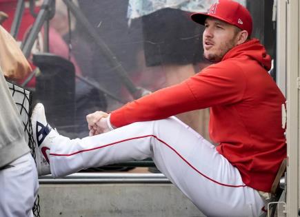 Mike Trout y su lucha contra las lesiones en los Angelinos