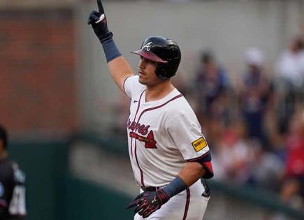 Superan los Bravos por 4-2 a los Marlins