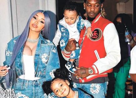 Cardi B pide la custodia de tres de sus hijos