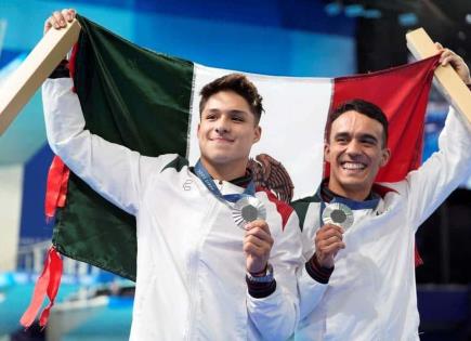 Con clavados, suma México tres medallas en Paris 2024