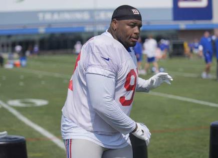 Duelo entre Dexter Lawrence y Chris Jones por el título de mejor tacle defensivo