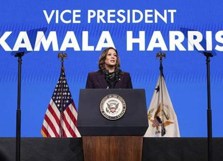 Harris, candidata de los demócratas