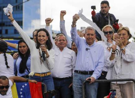 María Corina Machado y la lucha opositora en Venezuela